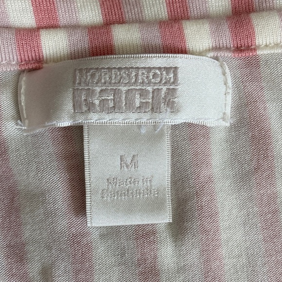 Striped Pink Button-Up Pajama Set - Picture 4 of 4